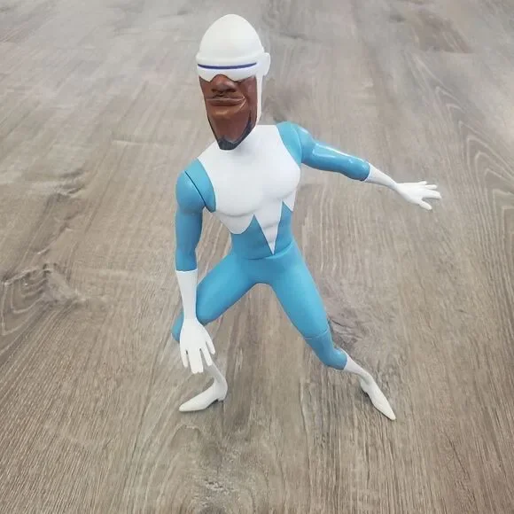 Vintage 2003 Frozone Disney Pixar Hasbro The Incredibles 10" Action Figure - Picture 2 of 12